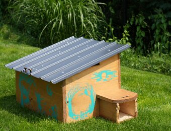 Cabane à hérissons